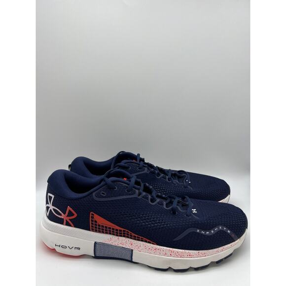 Under Armour HOVR Infinite 5 Auburn University Blue 3027421-400 Men Size 16 - Picture 1 of 12